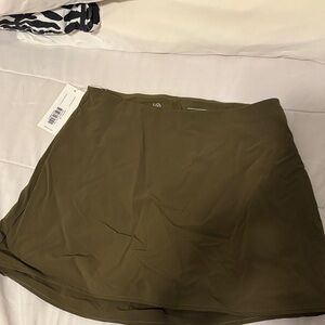 Outdoor Voices Olive Mini Skort
